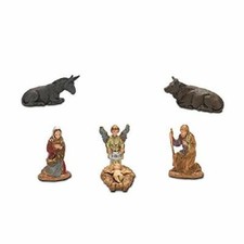 Presepe Moranduzzo da 3.5cm Natività - Statuine Conf.6 Pezzi - Collezione Landi