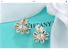 Tiffany Orecchini (Rara) Paloma Picasso Daisy Oro 18carati - Argento 925