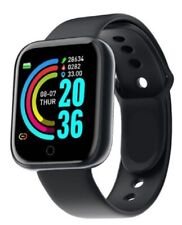 SMARTWATCH DIGITALE BLUETOOTH OROLOGIO PER SPORT TOUCH ANDROID IOS USB