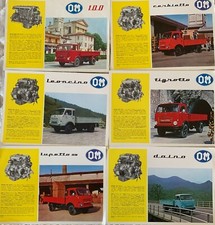 OM BROCHURE DAINO TIGROTTO 100 LEONCINO LUPETTO 25 CERBIATO 1969 ORIGINALI