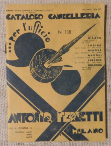 Antonio ferretti catalogo - ferretti,