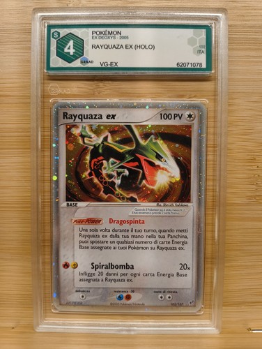 Rayquaza holo graad 4 - 4,