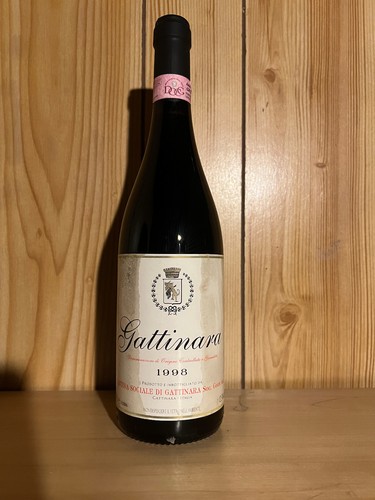 Bottiglia gattinara 1998 - gattinara,