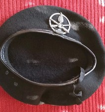  BASCO SCUOLA CAVALLERIA MODELLO SPAGNOLO BORDI IN PELLE  CON FREGIO IN METALLO