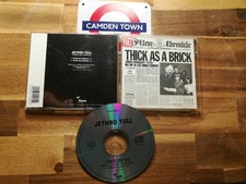 Jethro Tull - Thick As A Brick Nimbus Uk Press (Chrysalis) Cd Ottimo
