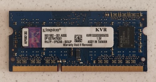 Kingston kvr1333d3s8s9 - kingston, kvr1333d3s8s9/2g