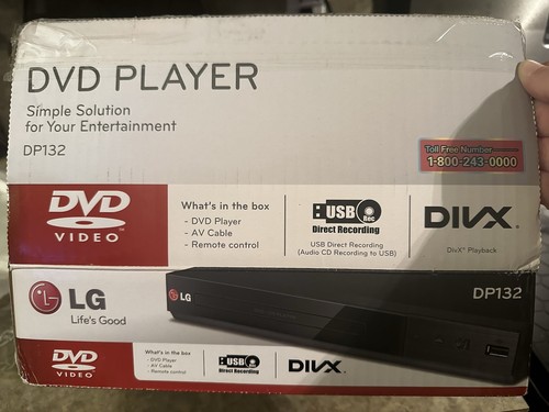 Lettore dvd dp132 con - lettore, lg