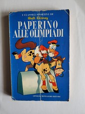 CLASSICI WALT DISNEY N° 4 PAPERINO ALLE OLIMPIADI MONDADORI STATO OTTIMO