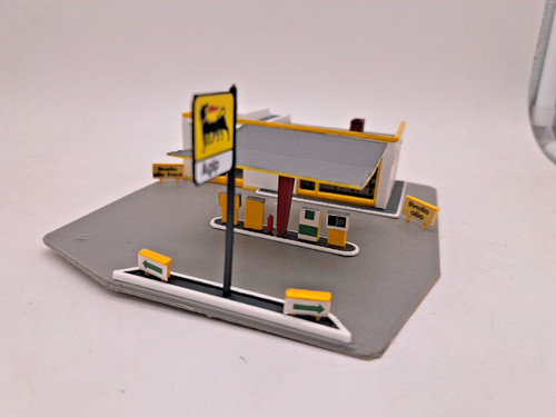 Stazione servizio agip - stazione,