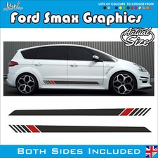 FORD S-MAX GALAXY Strisce Laterali ST Decalcomanie Titanio Adesivi Grafica NO P&P 017