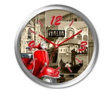 Orologio da parete tondo bordo