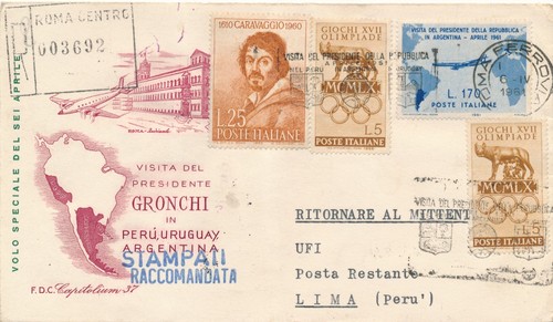 Postal history 1961 - postal, republic