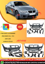 💫ART.4998 Paraurti Anteriore per BMW E92 / E93 2010-2011 look M-Tech💫