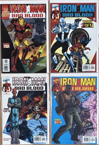 Iron man bad blood - #1-4, mini