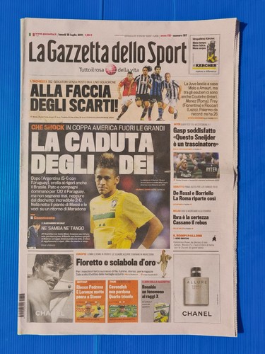 Gazzetta dello sport luglio - gazzetta,