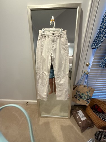 Jeans zara gamba dritta - zara, bianco
