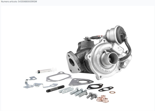 Turbo 54359880005rsm turbina - 54359880005rsm,