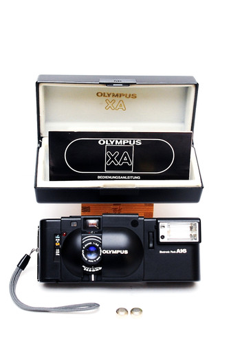 Olympus con flash - olympus, xa
