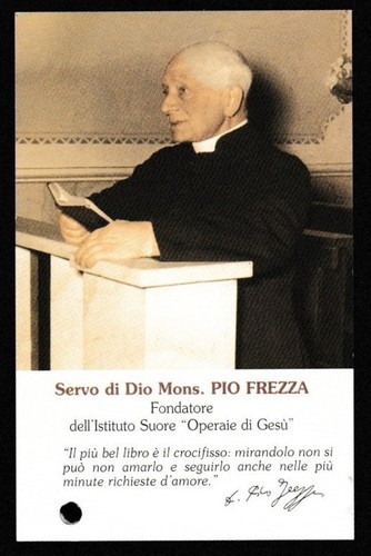 Mons pio frezza - ,