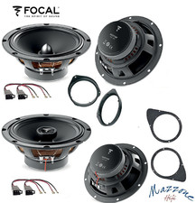 FOCAL Kit 4 CASSE WOOFER ESTRATTI DAL KIT ASE 165 ACX 165 FIAT 500 595 ABARTH