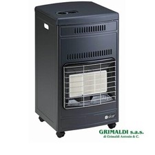 EURO90 SICAR STUFA A GAS GPL INFRAROSSI KIT DI COLLEGAMENTO E VANO BOMBOLA 15 KG