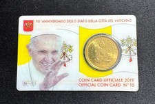 Coin Card Vaticano 50 centesimi 2019 n. 10