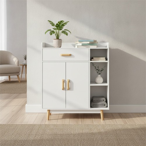 Credenza legno bianca - in,