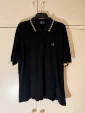 Polo Fred Perry vintage XL 100% cotone made in England