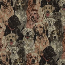 Cani da arazzo su marrone 50 x
