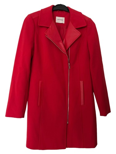 Orsay cappotto donna rosso - cappotto,