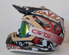 Casco Motocross  Airoh Cinturino Da Corsa Omologato Taglia M e Visiera Usato