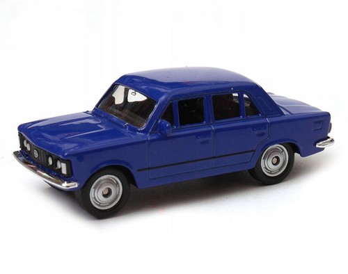 Welly fiat 125 blu - welly, scala