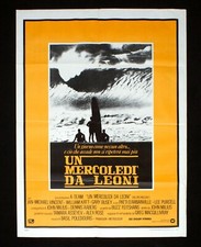 UN MERCOLEDì DA LEONI poster manifesto Milius Big Wednesday Surf Wave Onda E23
