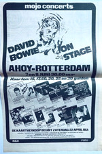 DAVID BOWIE 1978 POSTER