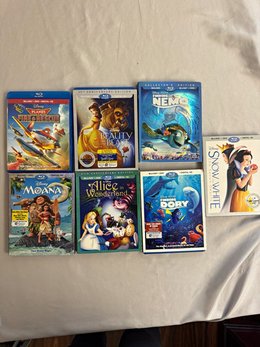 Disney blu ray dvd bundle - blu-ray/dvd,