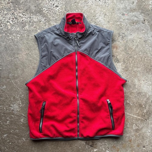 Gilet pile woolrich rosso - pile,