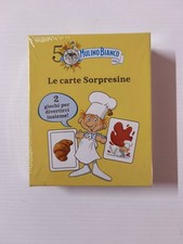 Set D, CARTE da gioco SORPRESINE MULINO BIANCO Clementoni 2025 - NUOVO