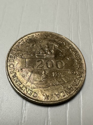 200 lire moneta repubblica - moneta,