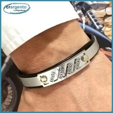 bracciale da uomo in acciaio