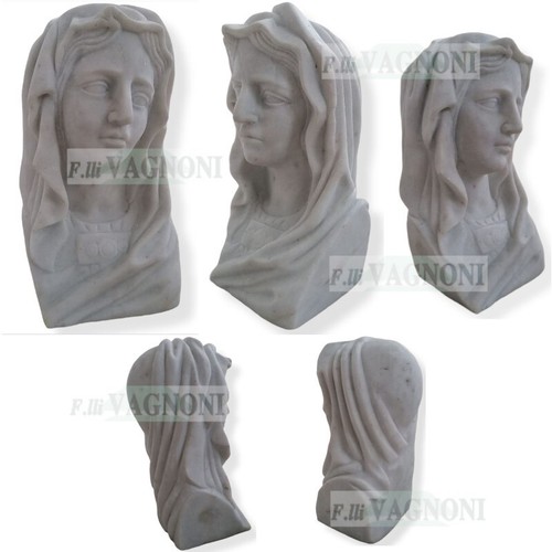 Scultura statua busto madonna
