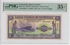 Guatemala 5 Quetzales 1941