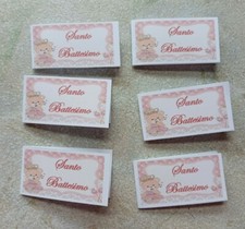 ?22 Bigliettini Auguri  Battesimo 