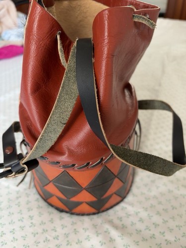 Borsa secchiello donna pelle