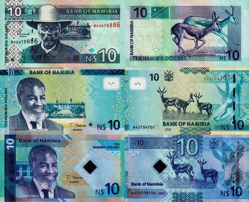 Namibia lotto 3 banconote - lotto,