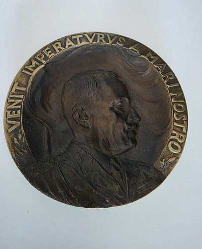 Placca medaglione vittorio - placca,