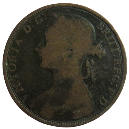 Moneta penny regina - moneta, da