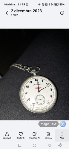 Orologio tasca ferrovie - tasca,