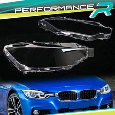 Vetro faro trasparente L+R per