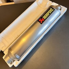 Cagiva V Raptor 1000 Akrapovic Scarico Titanio LHS Silenziatore Sinistro Estremità Can Nuovo