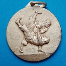 MEDAGLIA PREMIO JUDO RICORDO GARA SPORTIVA ARTI MARZIALI GIAPPONE